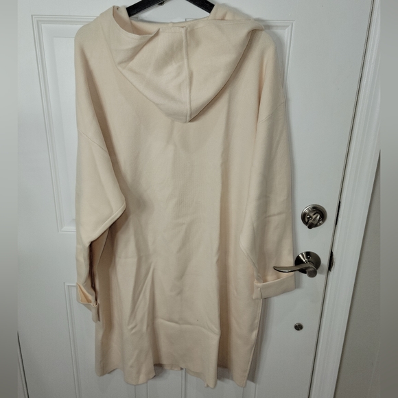 Zara Hooded Knitted Sweater Coat - Picture 5 of 7